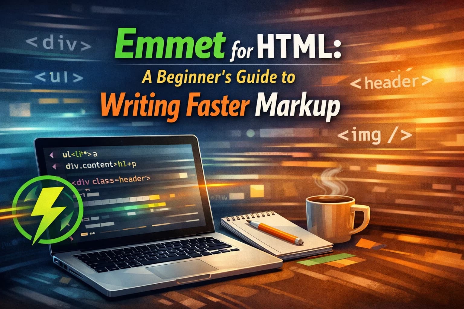 Emmet for HTML: A Beginner’s Guide to Writing Faster Markup
