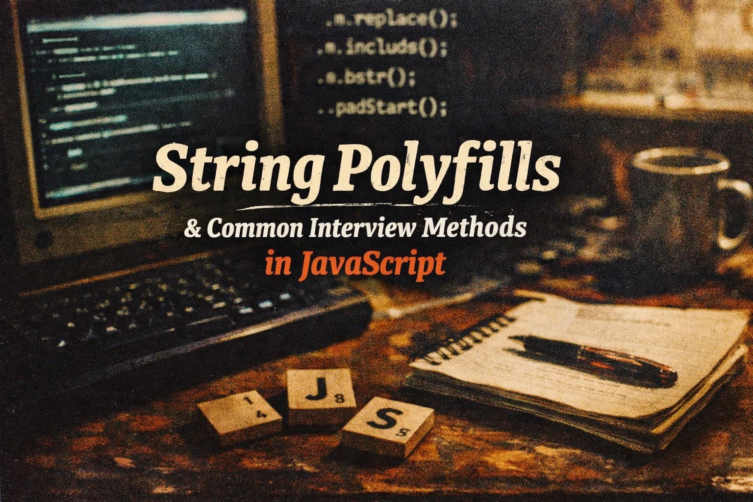 String Polyfills and Common Interview Methods in JavaScript