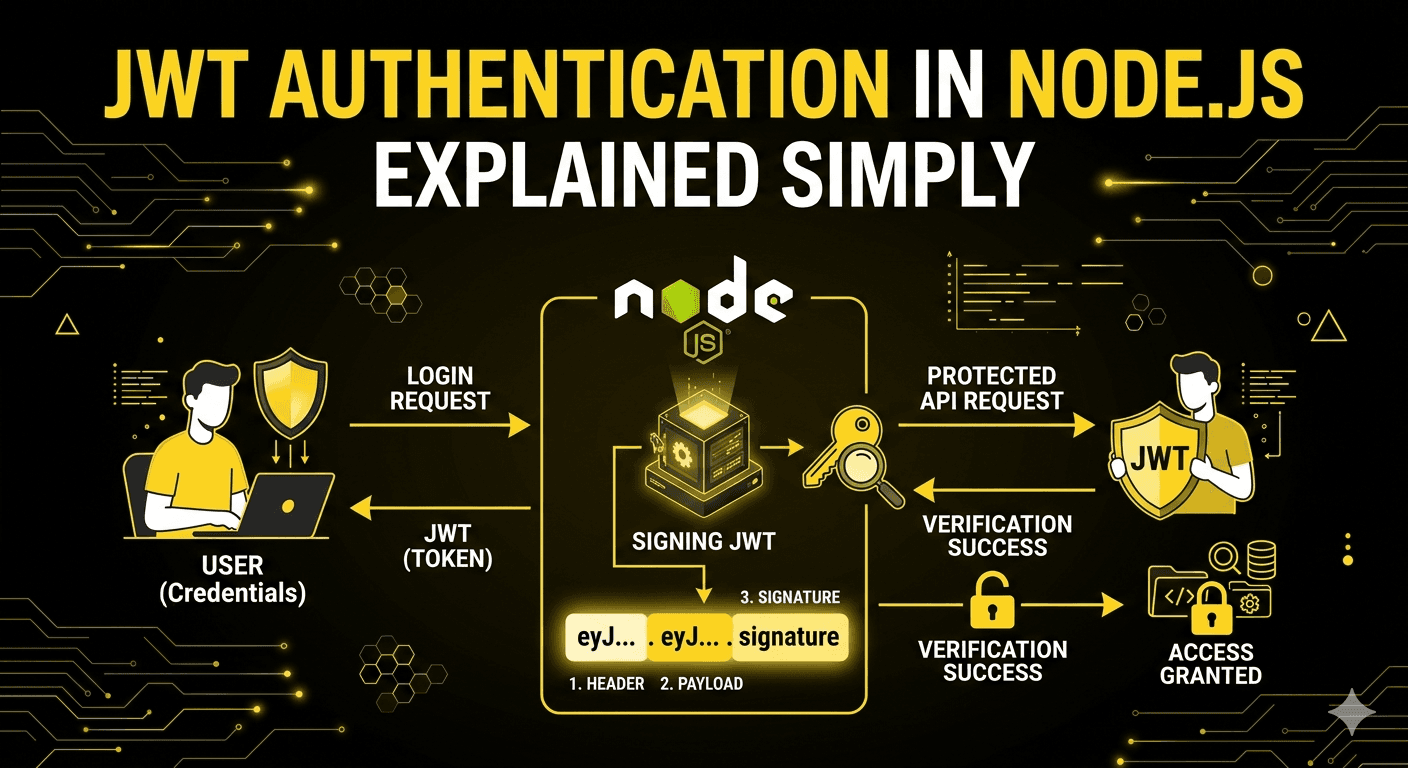 JWT Authentication in Node.js Explained Simply