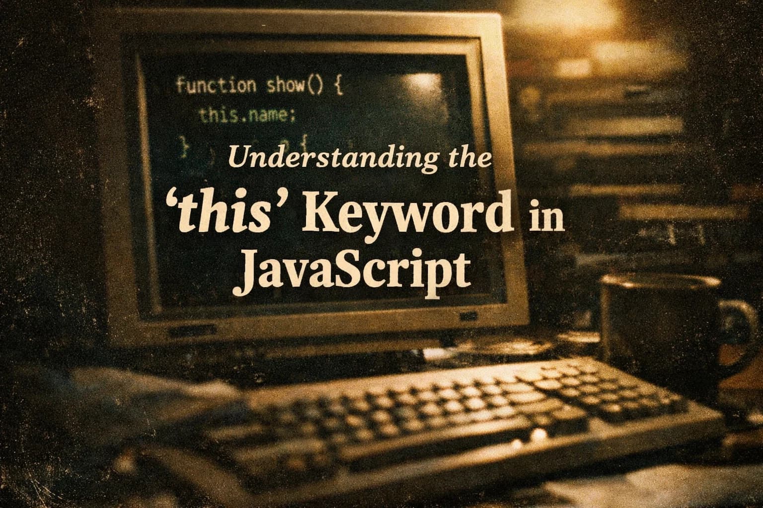 Understanding the 'this' Keyword in JavaScript